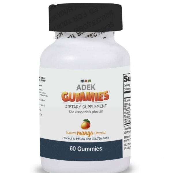 MVW ADEK Gummies® (The Essentials + Zn)