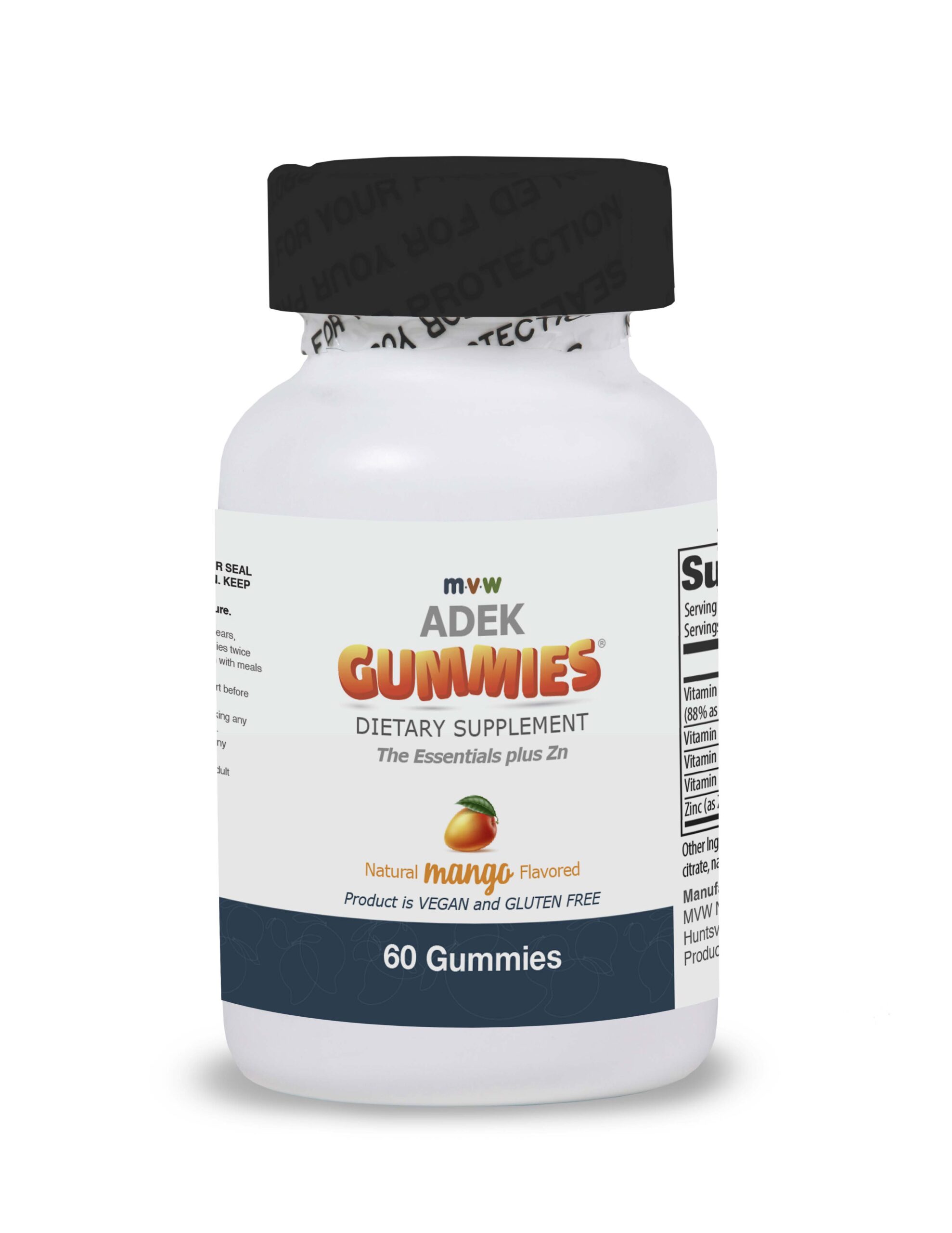 MVW ADEK Gummies® (The Essentials + Zn)